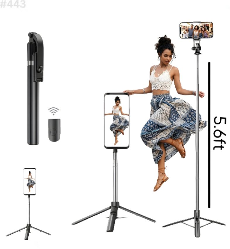 HouseOfCommon Shooting Selfie Stick 170cm Extendable Tripod Detachable Remote_FB Bluetooth Selfie Stick-picture-17