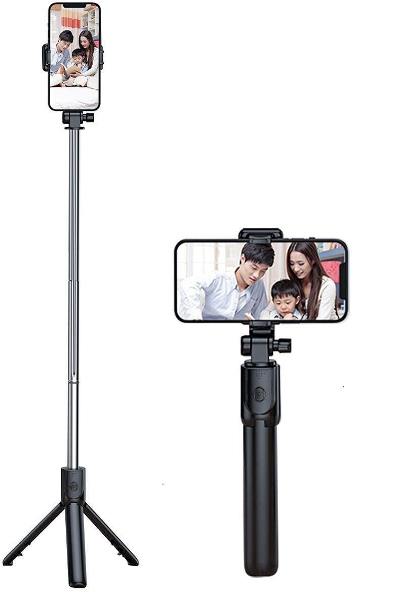 NKKL Perfect Selfie Stick Extendable with Bluetooth Remote, Lightweight_VR09 Bluetooth Selfie Stick-picture-23