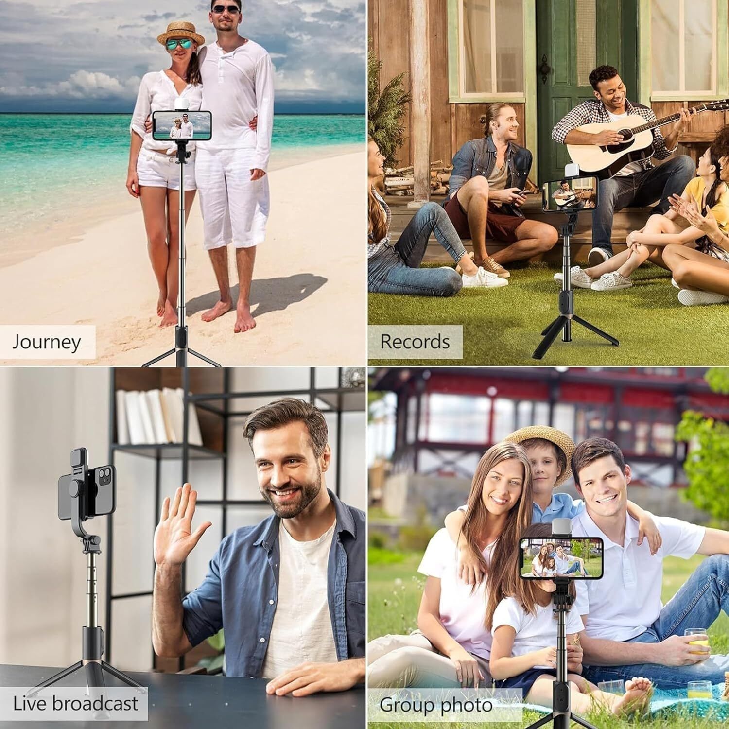 GETGETO R1SL Selfie Stick Tripod Flash Pro Tripod-picture-31
