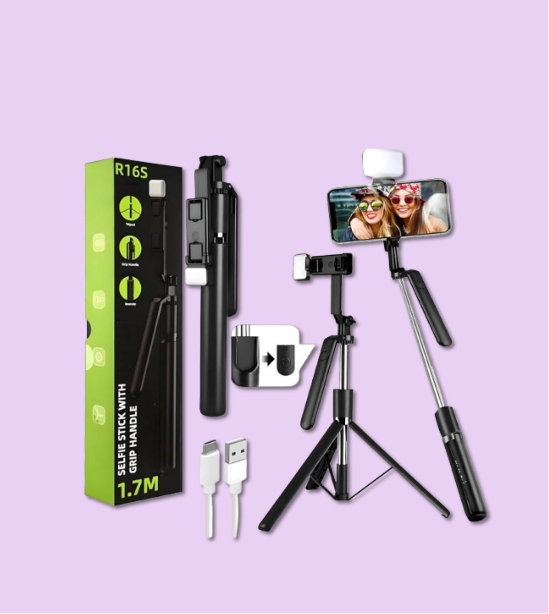 TECHBIRD Bluetooth Selfie Stick-picture-22