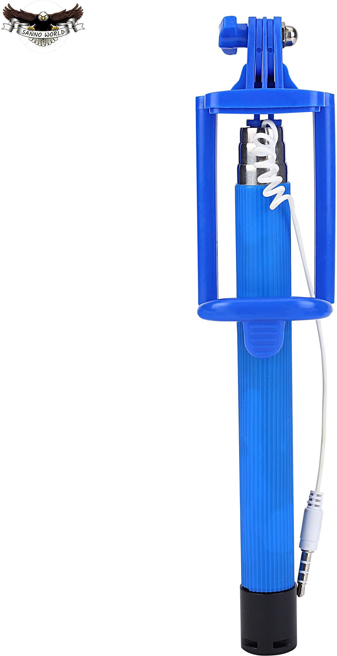 SANNO WORLD Attached AUX Cable Selfie Stick-picture-30