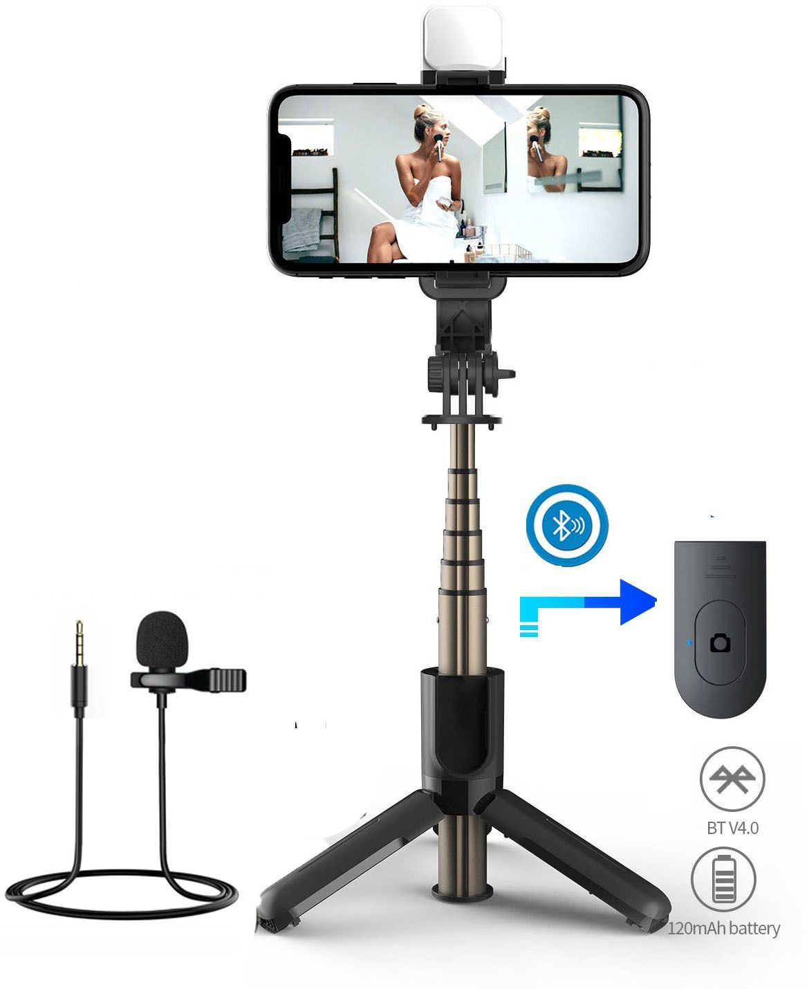 BUFONA Bluetooth Selfie Stick