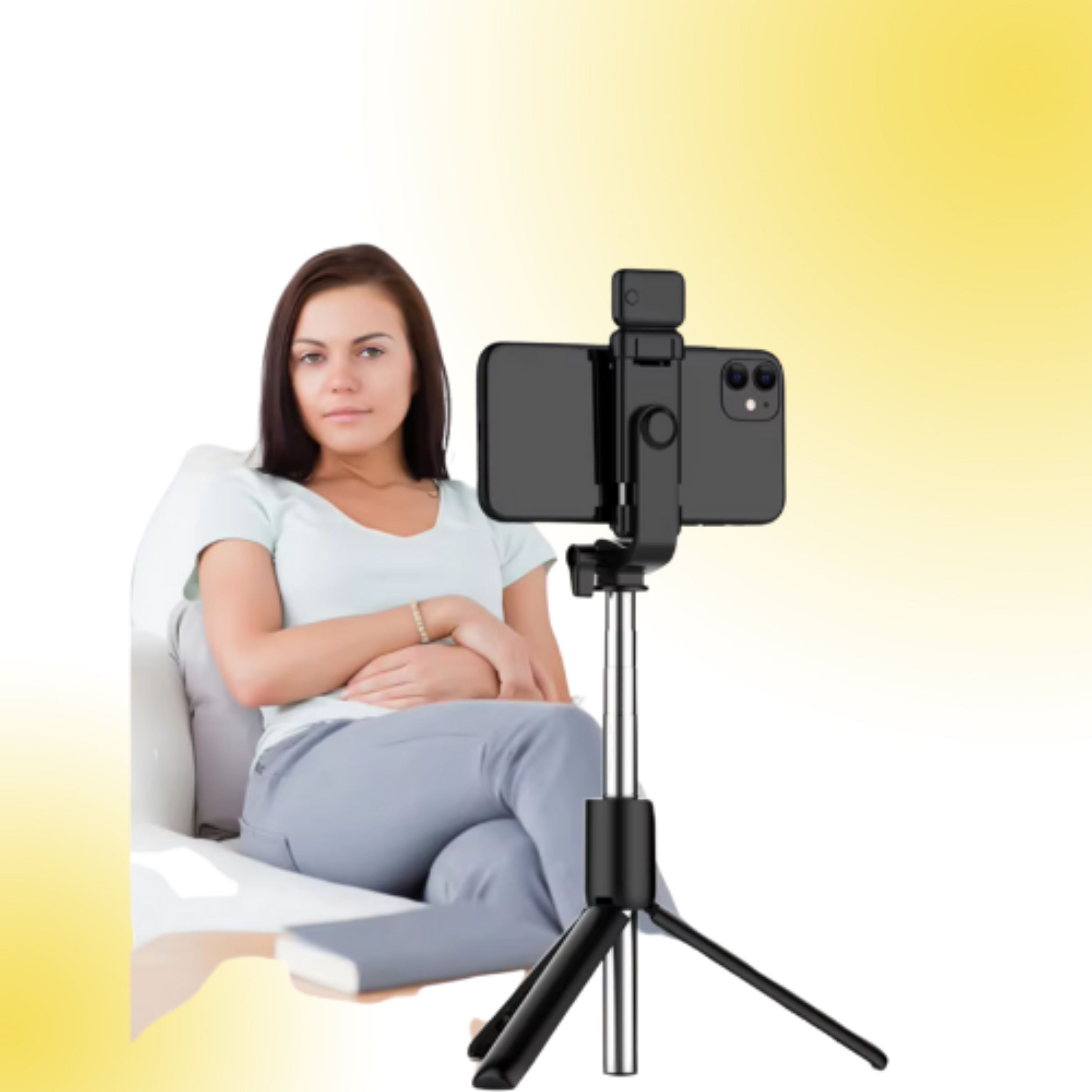 NEWRAJ Bluetooth Selfie Stick-picture-48