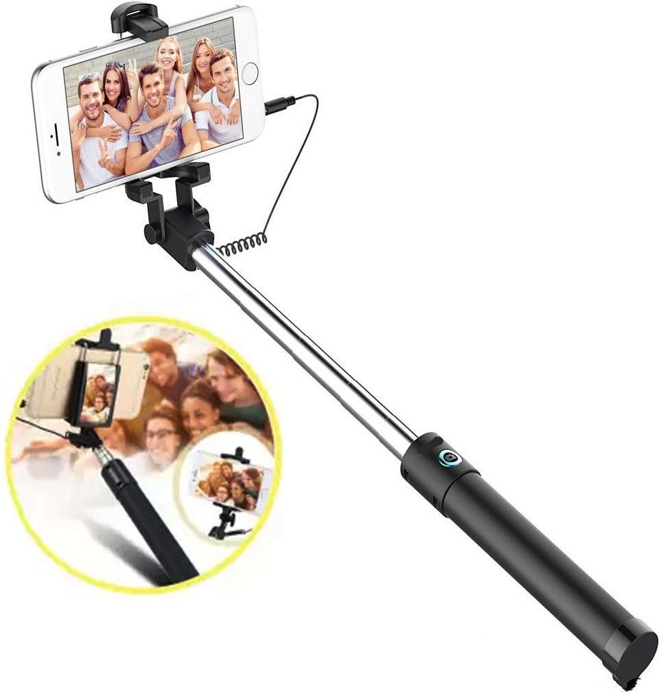 RENTOOR Cable Selfie Stick-image-3