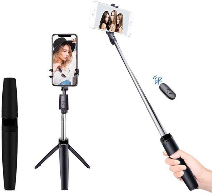 Infinite Digital Bluetooth Selfie Stick with Wireless Remote And Extended Tripod Stand Bluetooth Selfie Stick