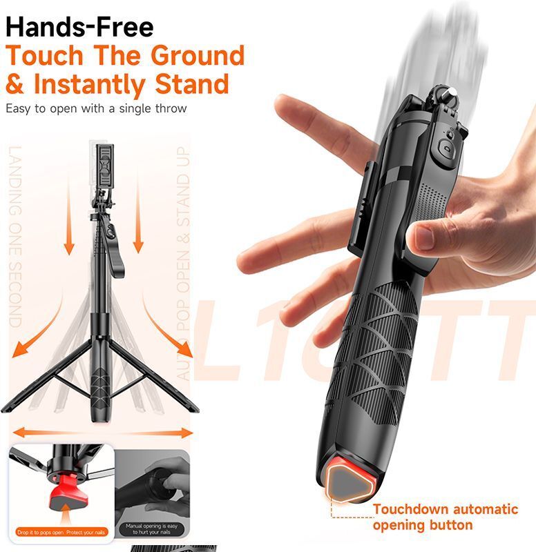 Rocket L16-TT Bluetooth Selfie Stick-picture-25