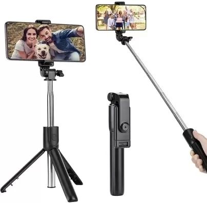 Infinite Digital Best Bluetooth Extendable Selfie Stick with BLUETOOTH REMOTE Bluetooth Selfie Stick