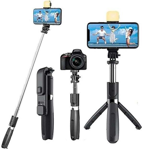 LIMBRO selfie stick with tripod for mobile Holder-Bluetooth Remote Tripod Bluetooth Selfie Stick
