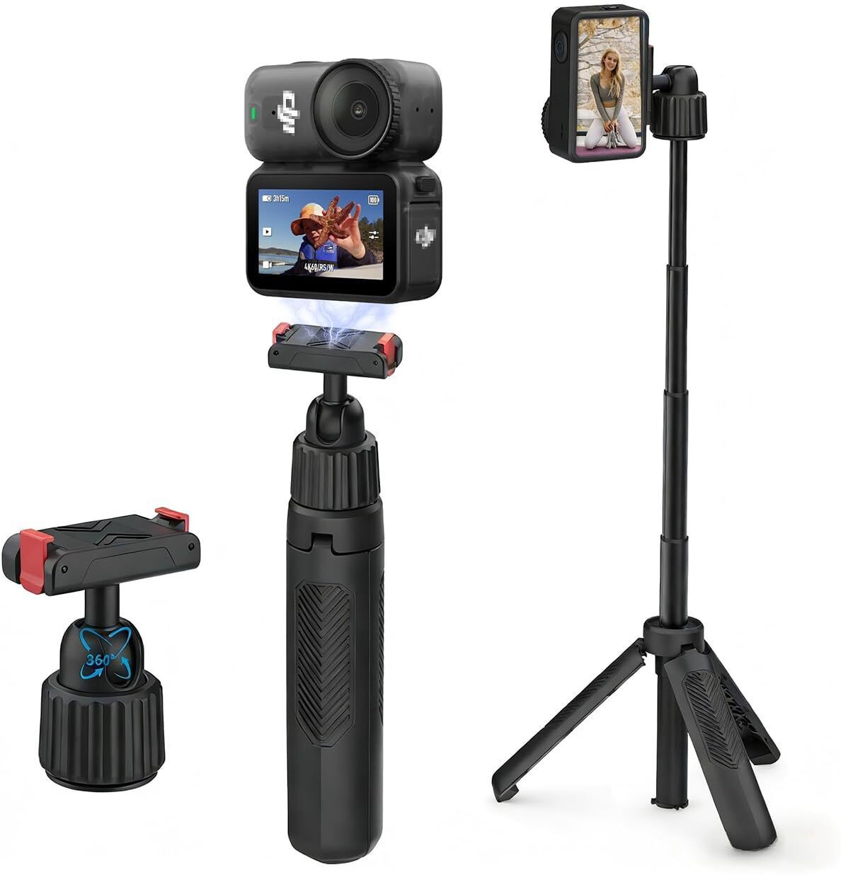 Zorbes Pole Mount Stand Camera Mount-image-21
