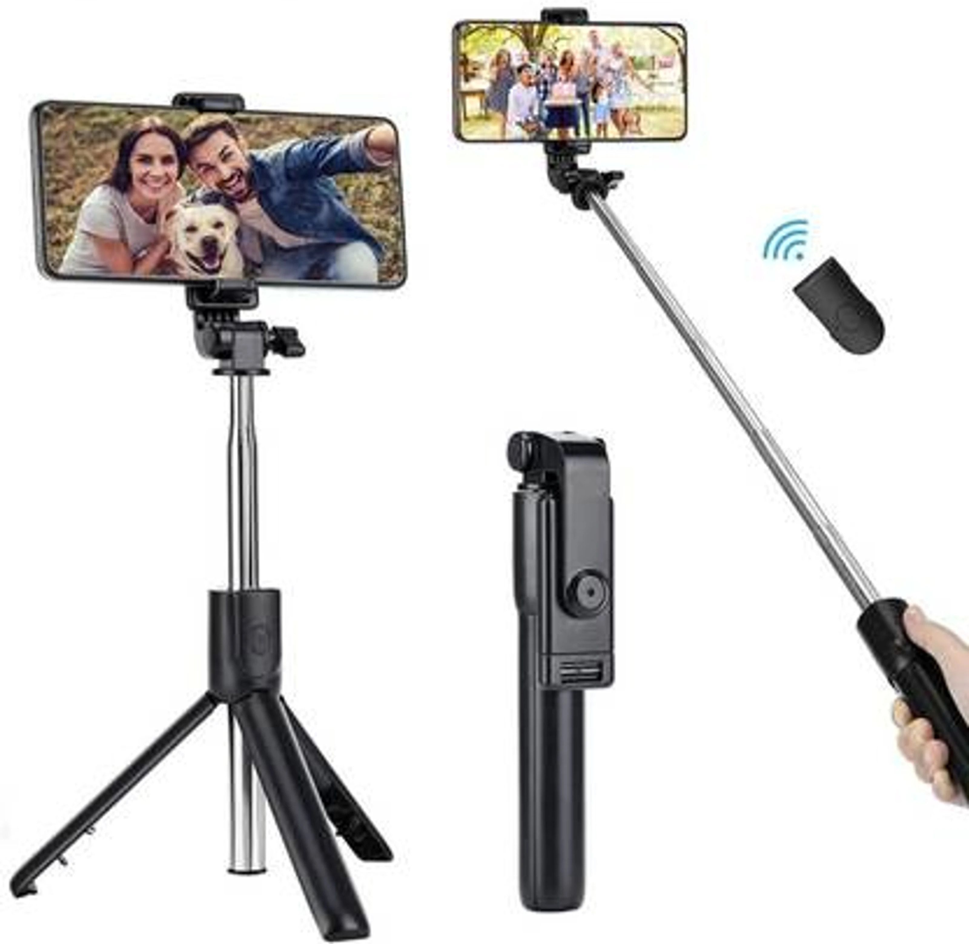 ECUSSI Bluetooth, Cable Selfie Stick-picture-44