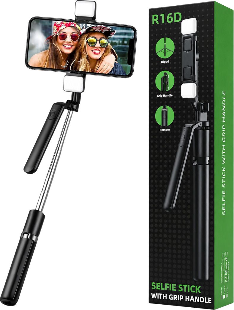 FITRIC 170cm Extra Long Extendable Mobile Selfie Stick Tripod with Bluetooth Camera Remote, Portable Foldable Phone Stand for Android Smartphones & iPhone Bluetooth Selfie Stick-image-46