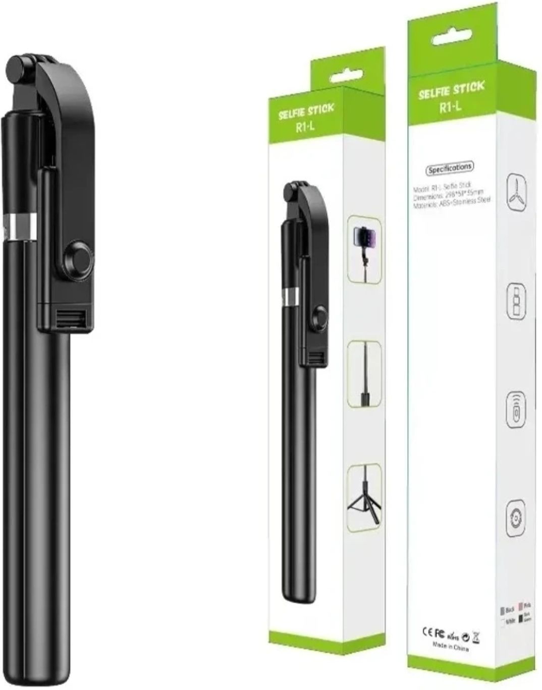 SGH R1-L Wireless Bluetooth Selfie Stick Tripod with Remote Control | Foldable Extendable Bluetooth Selfie Stick-image-34