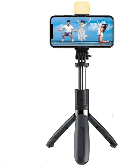 RENTOOR R1s Bluetooth Selfie Sticks with Remote control Compatible with All Phones Monopod Kit, Tripod, Tripod Ball Head, Tripod Bracket-image-48