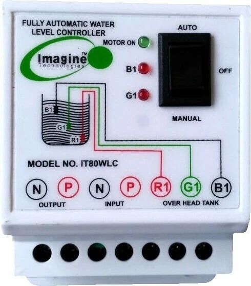 Imagine Technologies IT80WLC Fully Automatic Water level Controller And Indicator Wired Sensor Security System-image-36
