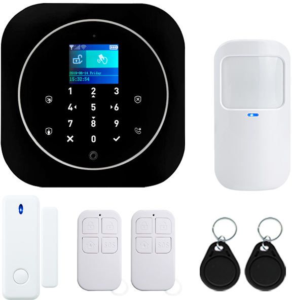 Qiwa Tuya Wireless Smart Security Alarm System Wireless Sensor Security System-picture-42