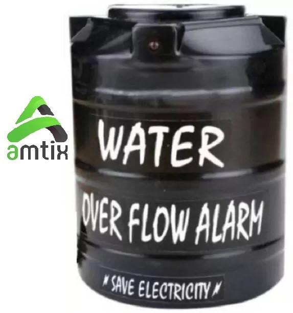 AMTIX UI Water Overflow Alarm/Siren For Water Tanks With Human Voice Technology Wired Sensor Security System image 1