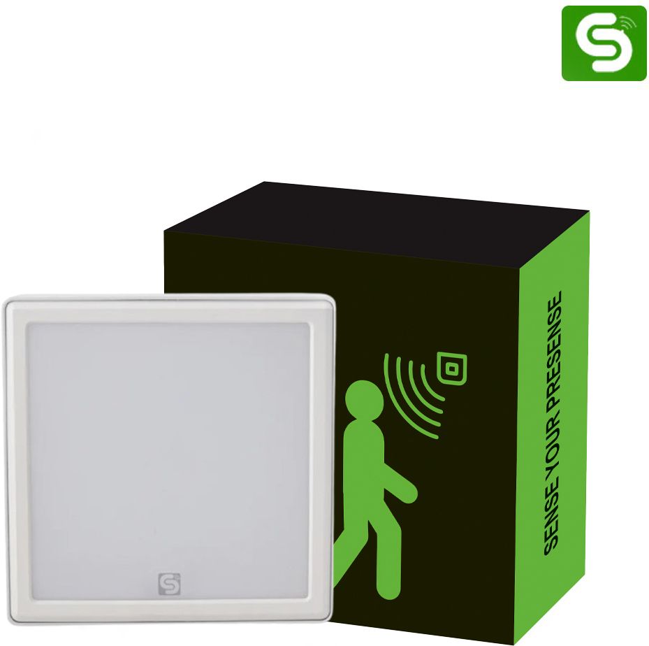 ESYSENSE 15 Watt Motion Sensor Surface Mount Light, AUTO ON/Off Light Sensor, 6500K Wired Sensor Security System-picture-43