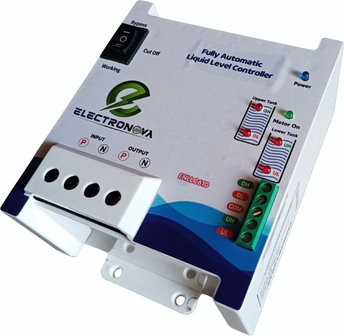 Electronova ENLLCDT610 Fully Automatic Water Level Controller and Indication Wired Sensor Security System-picture-10