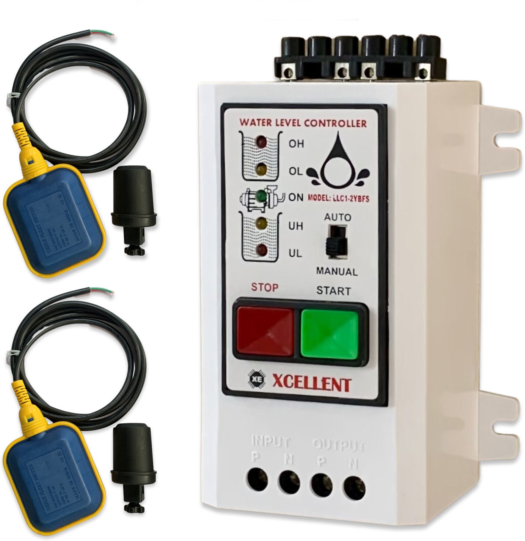 XM-INDIA Automatic water level controller with 2 cable float switch sensors Wired Sensor Security System-picture-43