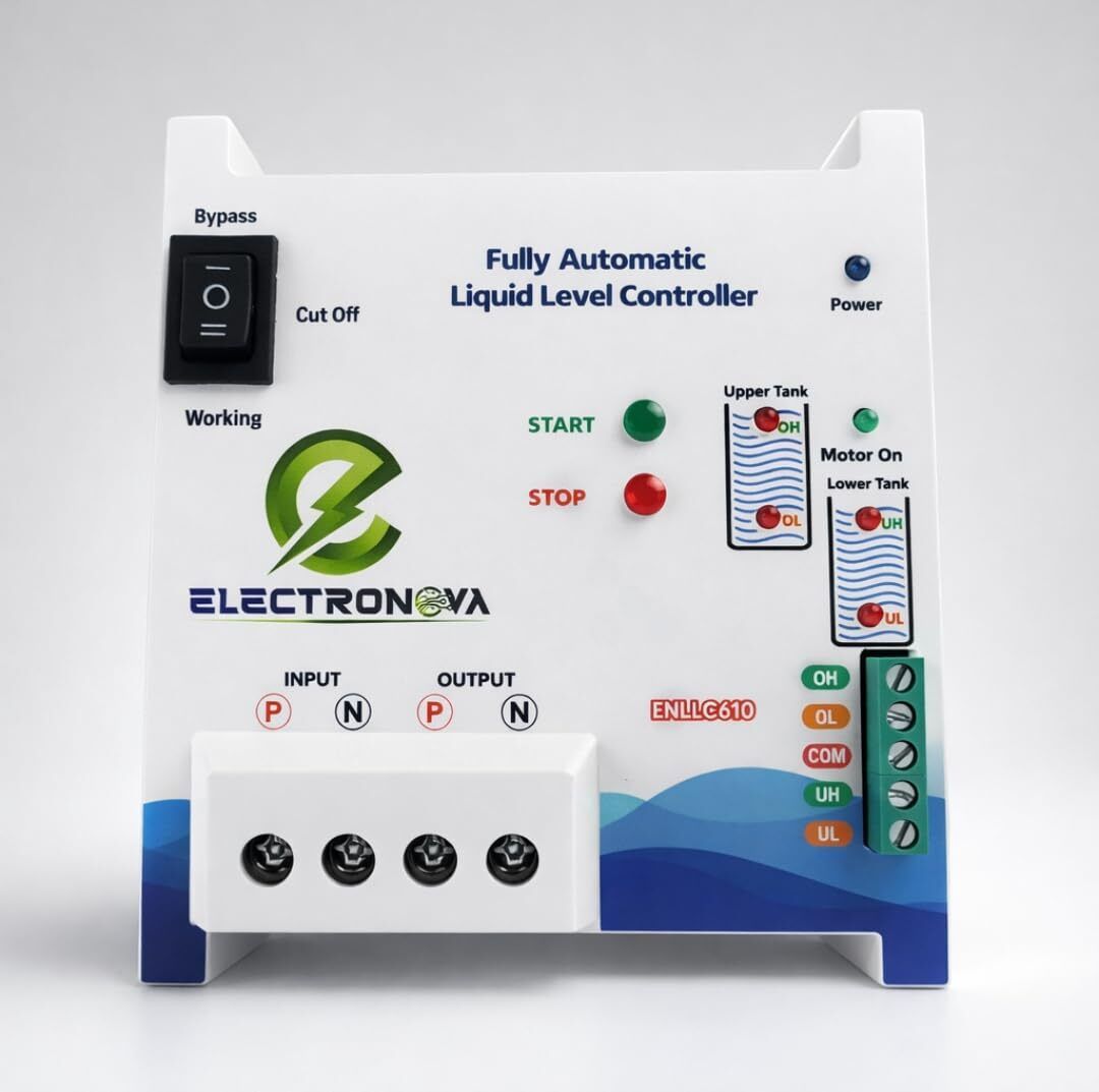 Darshak Fully Automatic Liquid Level Controller for Water Tanks Wired Sensor Security System-picture-10