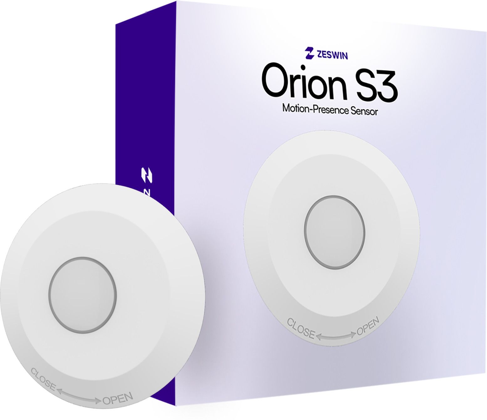 Zeswin S3 Smart Motion Sensor Switch for LED Lights, Surface Mount, Auto On/Off, White Wired Sensor Security System-picture-10