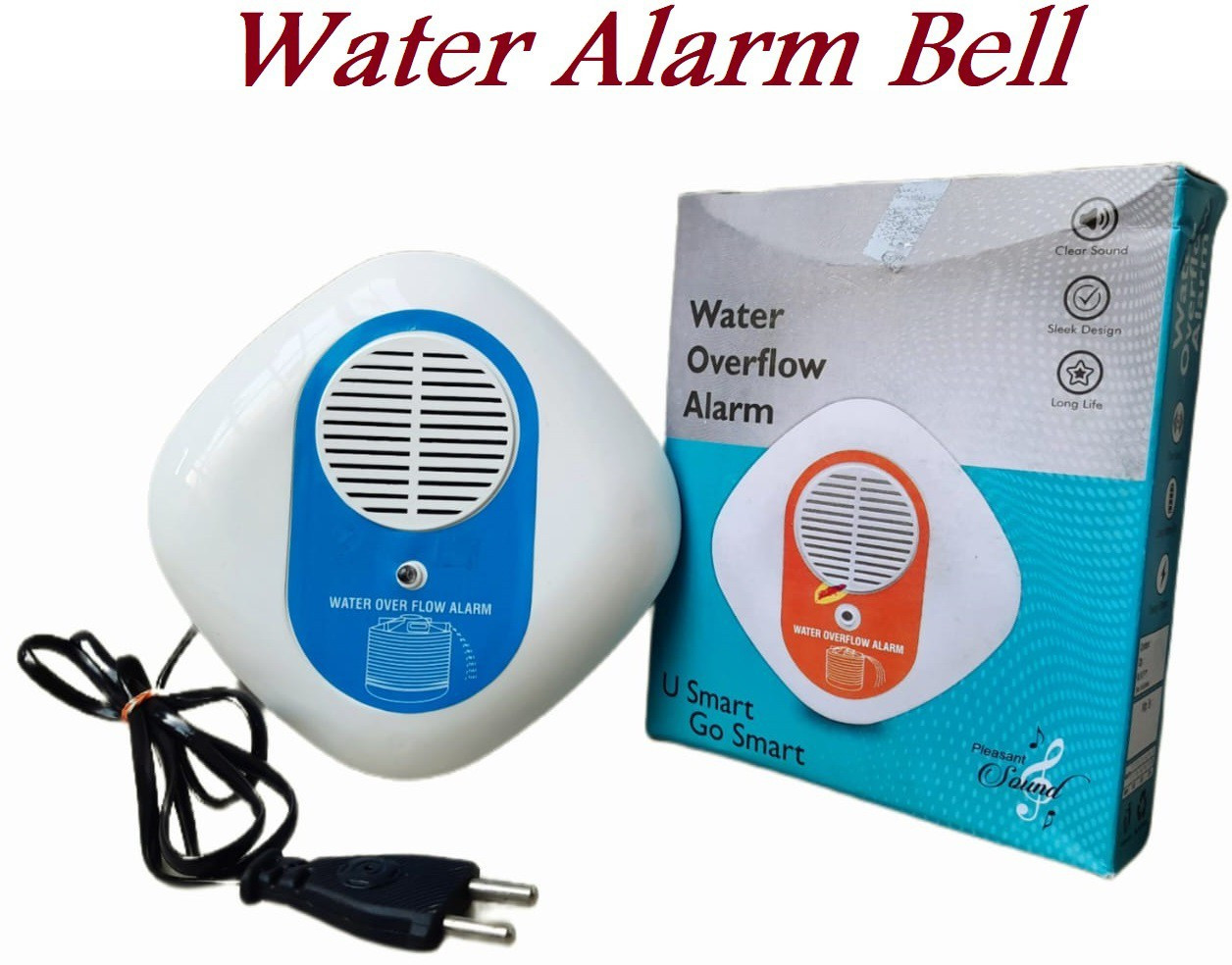 Rosario Water Tank Overflow Alarm Siren Multiple Voice Sound-High Power Siren Wired Sensor Security System image 1