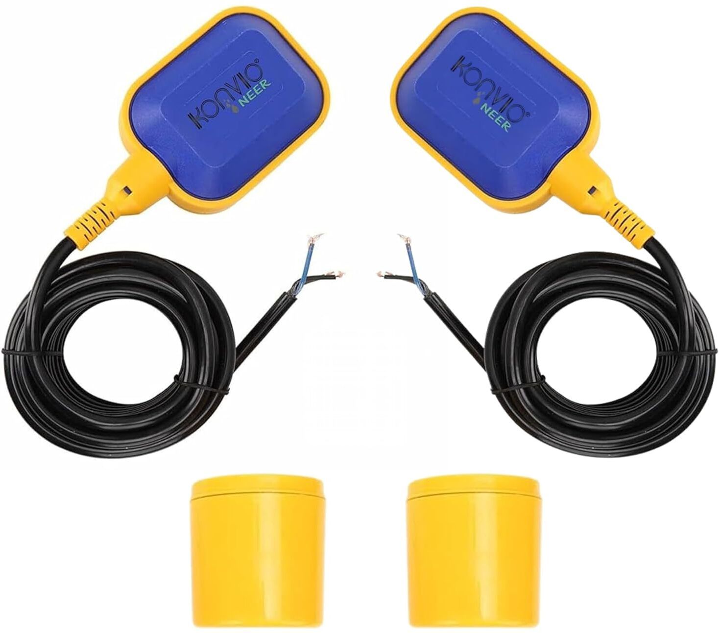 konvio neer 2M Float Switch Water Level Sensor for Pump & Tank (250V) Wired Sensor Security System-image-4