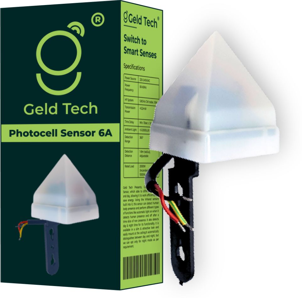 Geld Tech 6A Photocell | LDR Sensor Switch, Auto Day/Night On & Off-picture-18