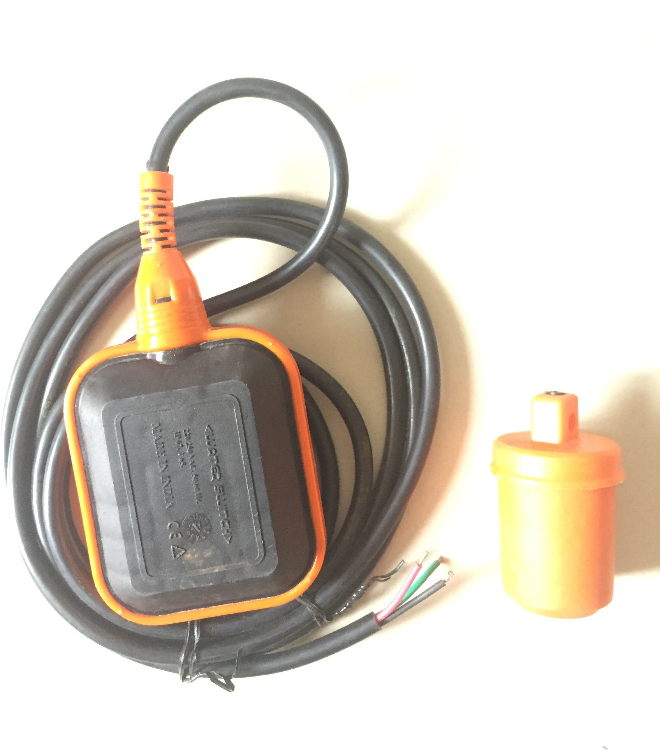 SKYLET Single & Three phase Float Sensor for Automatic Water level Controller to maintain level Under Ground And Overhead Tank Wired Sensor Security System image 1