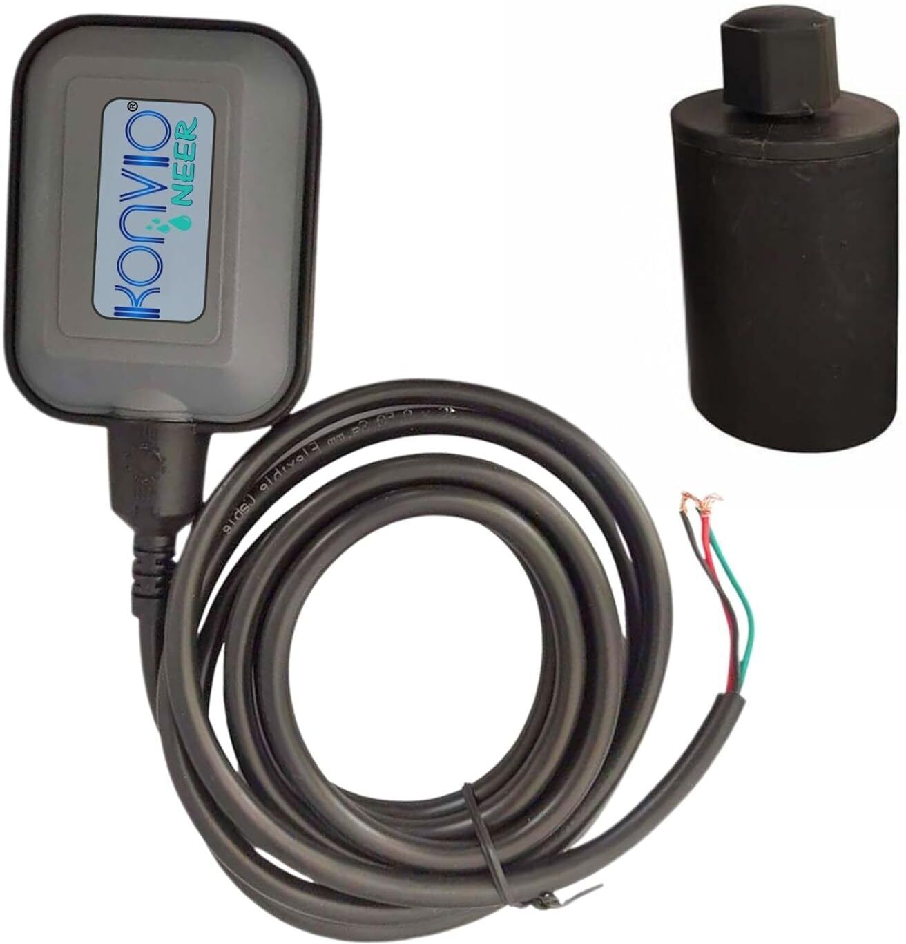 konvio neer Liquid Control Float Switch, 250V AC Waterproof Level Controller with (3M Wire) Wired Sensor Security System-picture-26