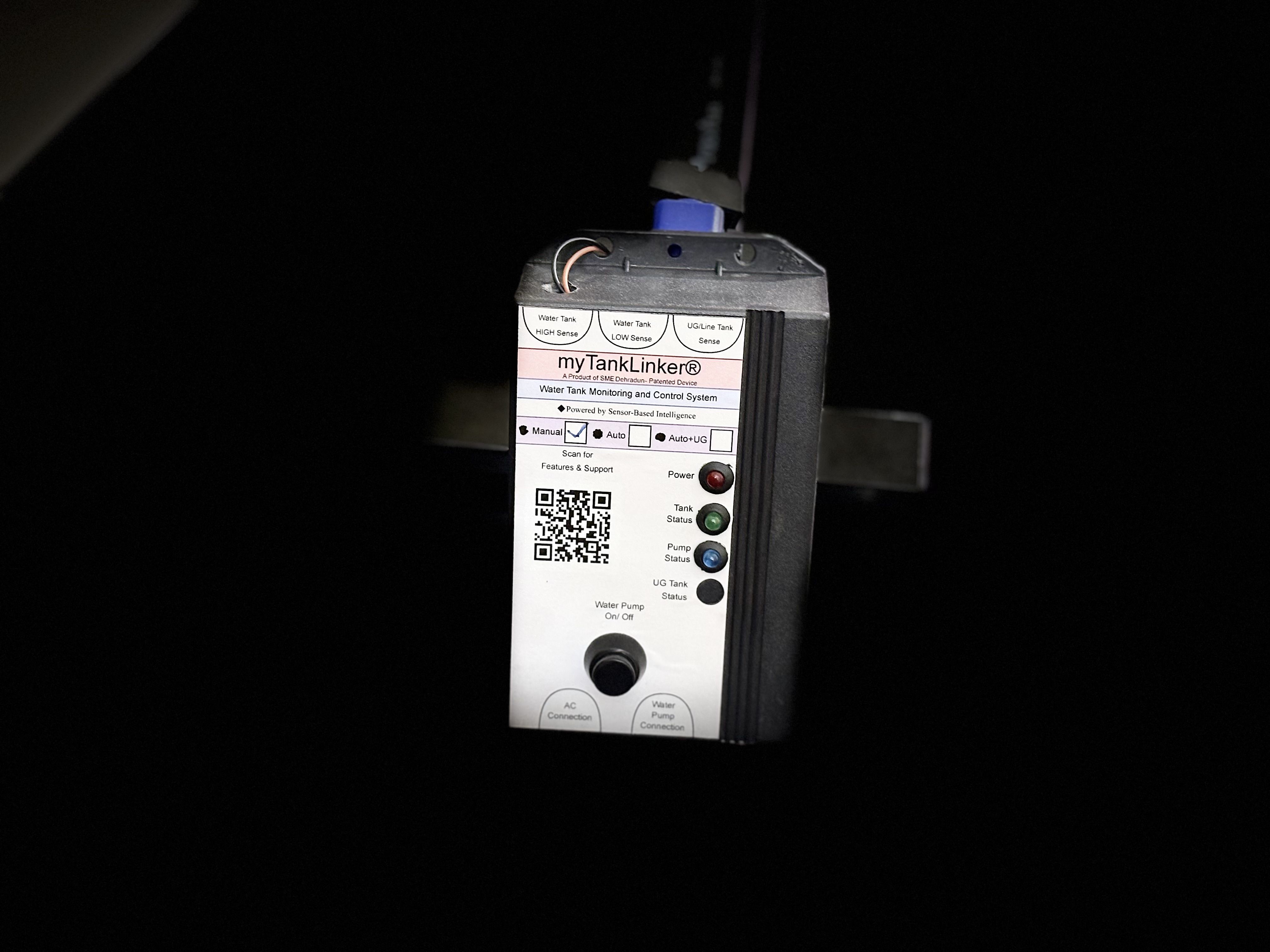 SME Dehradun myTankLinker®: Manual Water Tank Edition Wired Sensor Security System-picture-48