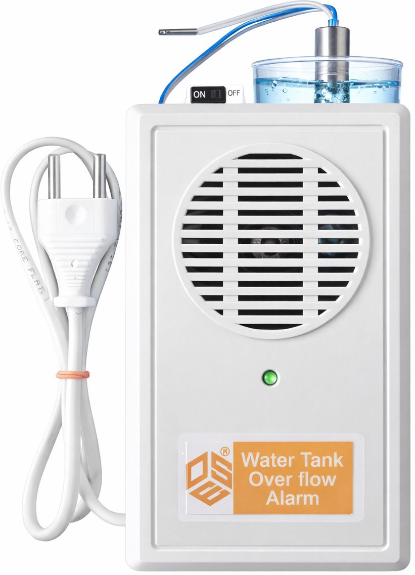 GENSUNG Water Tank Overflow Alarm with Sensor | Automatic Tank Alarm for Home Wired Sensor Security System