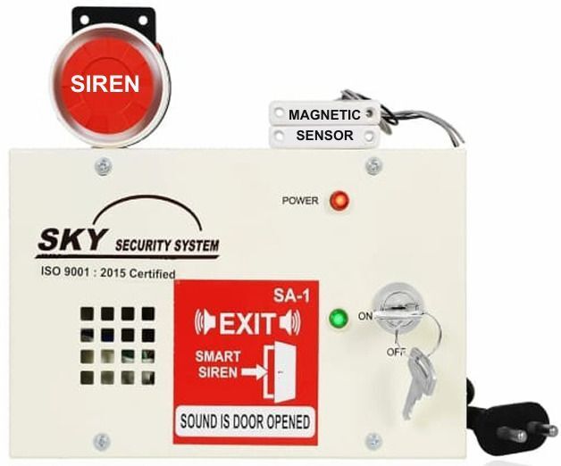 sirensystem SA-1 Emergency Smart Door Siren System Wired Sensor Security System-picture-44