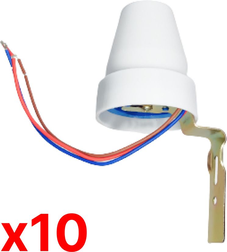Geld Tech PHOTOCELL SENSOR Day/Night 10A | detect ambient light | Pack of 10 Wired Sensor Security System-picture-24