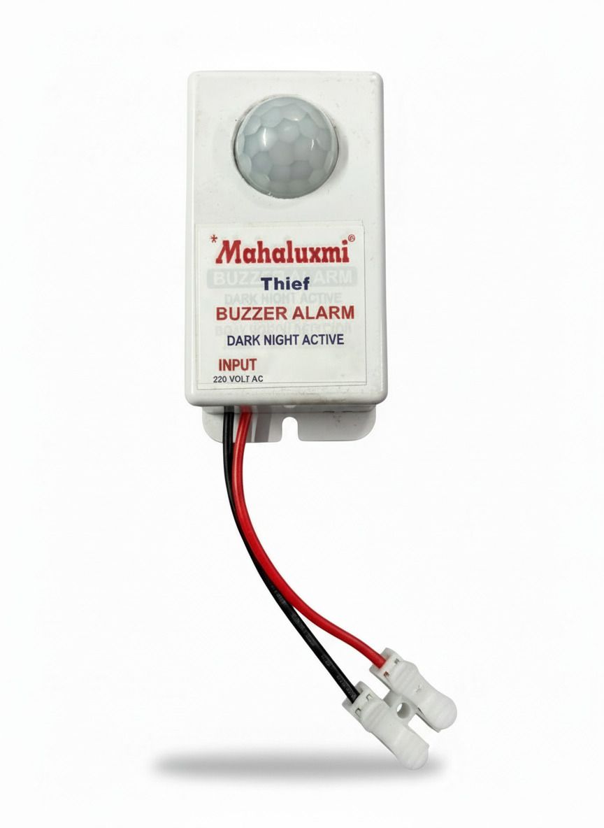 MAHALUXMI Thife PIR Buzzer Alarm Dark Night Active Wired Sensor Security System-picture-19