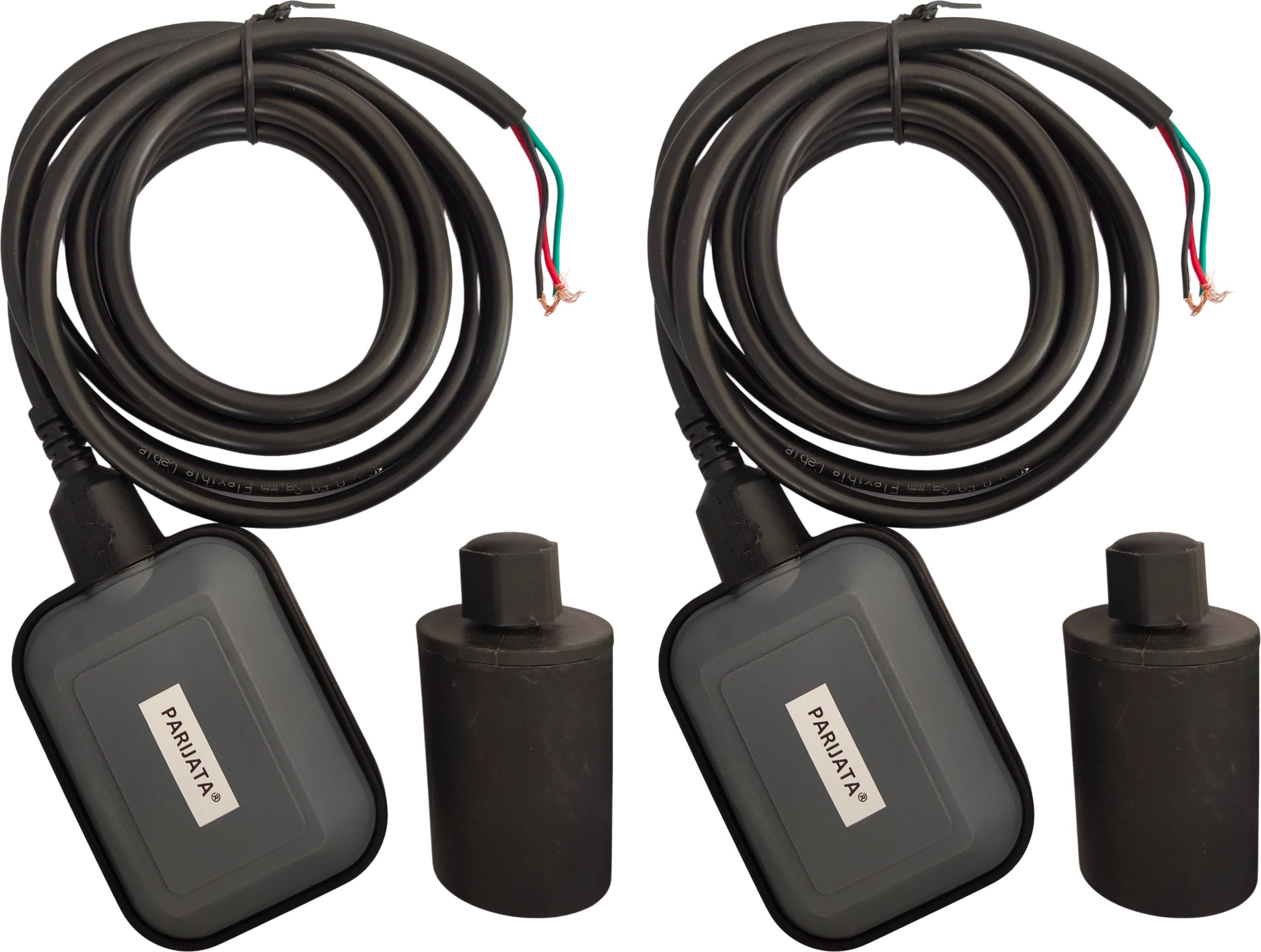Parijata Liquid Float switch level controller for Water cooler / Overhead tank 2pc Wired Sensor Security System