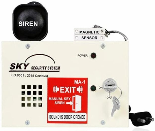 sirensystem MA-1 Emergency Siren Door System Wired Sensor Security System-picture-43