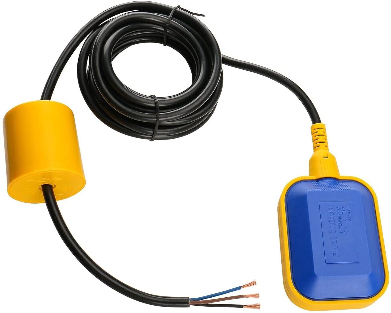 GoodsBazaar Cable Float Switch Sensor for Water Level Controller for Emptying + Filling Tank Wired Sensor Security System-picture-16