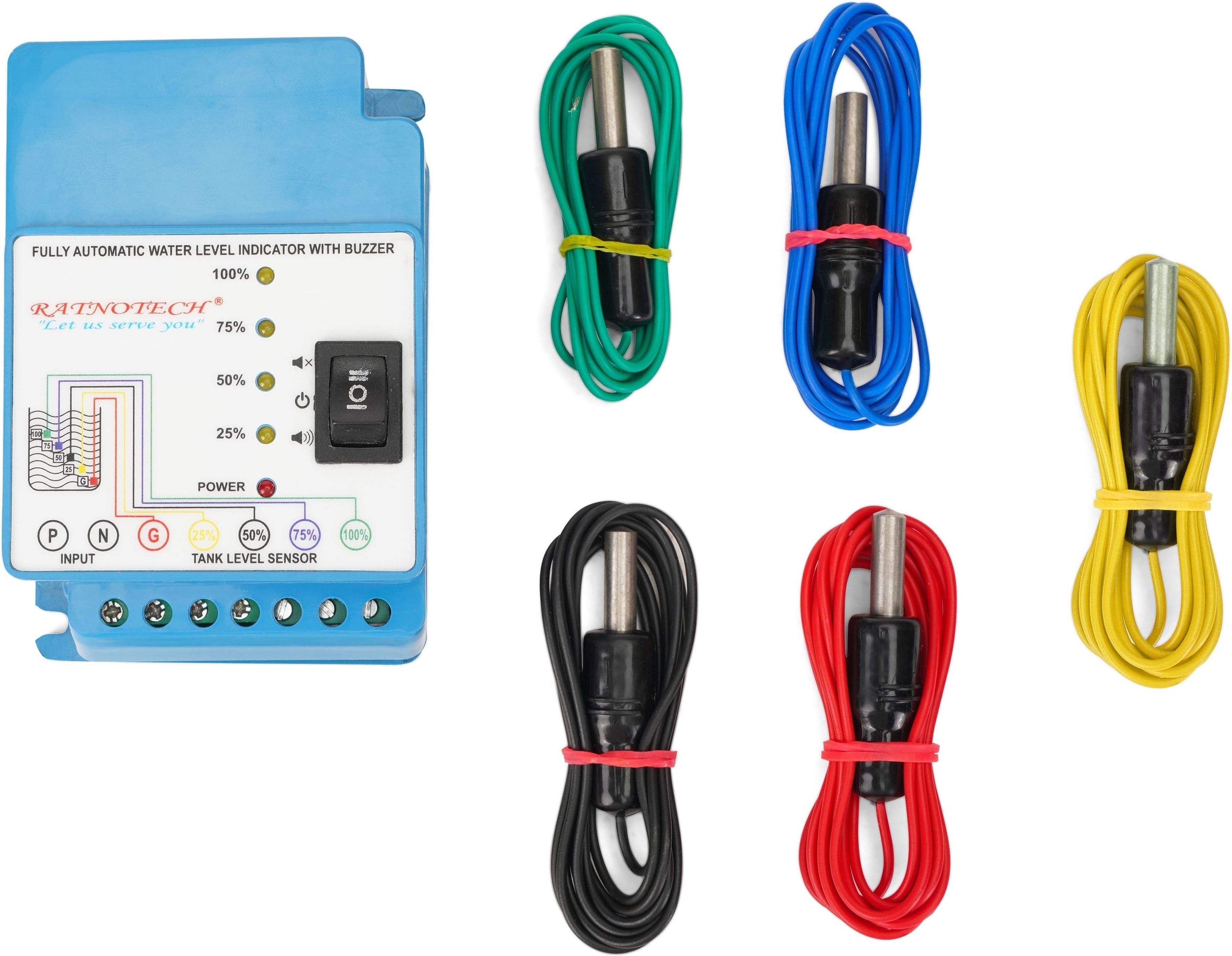 Ratnotech Indicators and Controllers (5 Piece Sensors) Wired Sensor Security System-picture-36