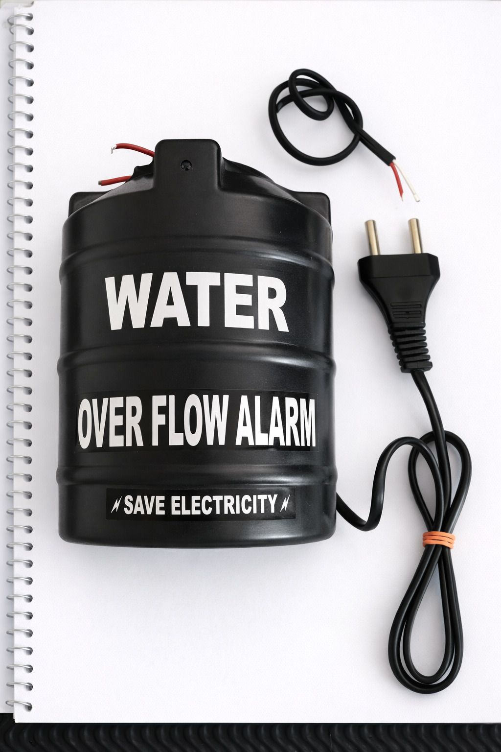 ELTRIXA Plastic Electric Water Tank Overflow Alarm UW-06 AC Wired Sensor Security System-picture-10