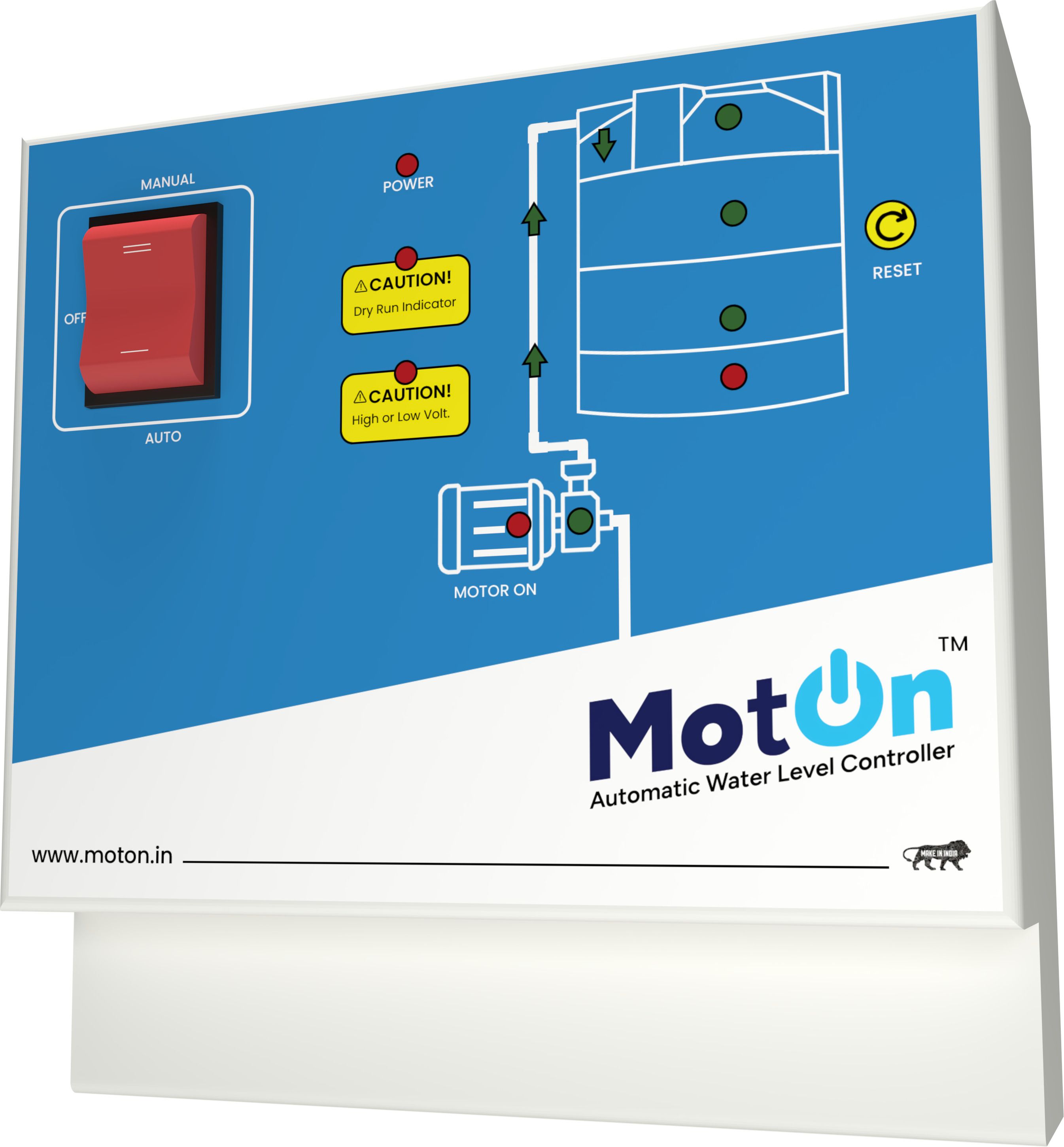 moton Borewell water level controller 5 Wired Sensor Security System-image-41