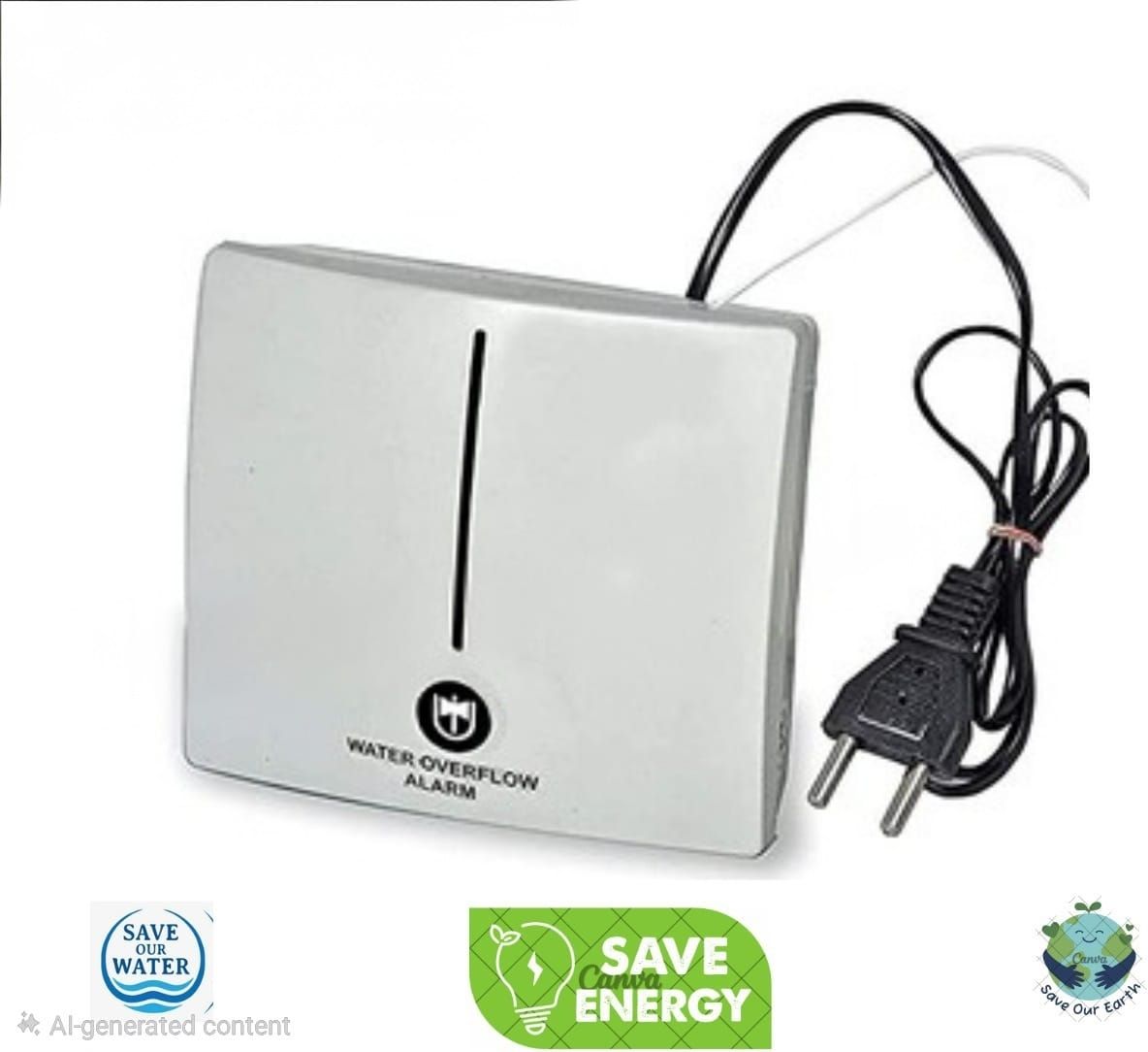 UNIVERSAL SIREN Water Over Flow Sensor Alarm to Protect Tanks and Eliminate Pump Wastage. Wired Sensor Security System-image-10