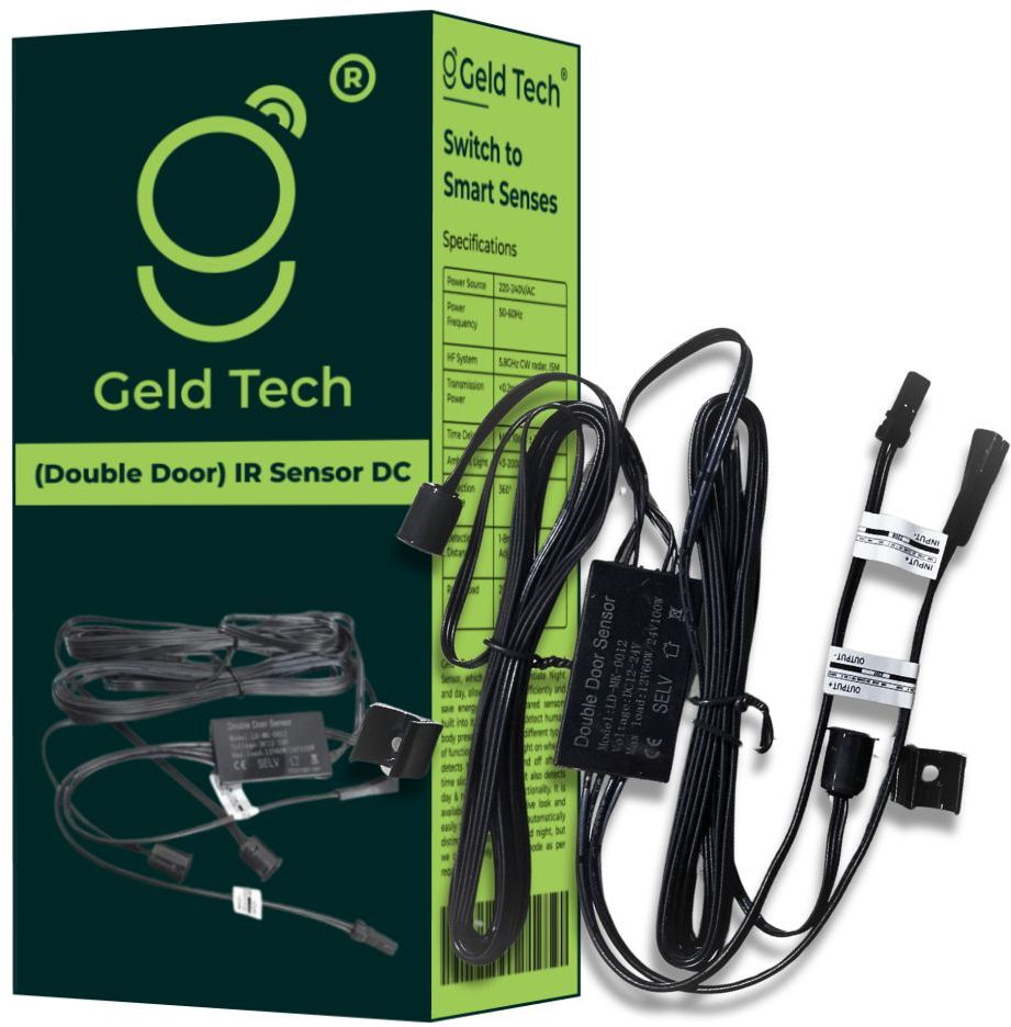 Geld Tech 12/24 DC IR Sensor for Double Door Cabinet, Closet, Wardrobe, (GT-WR06)-picture-10