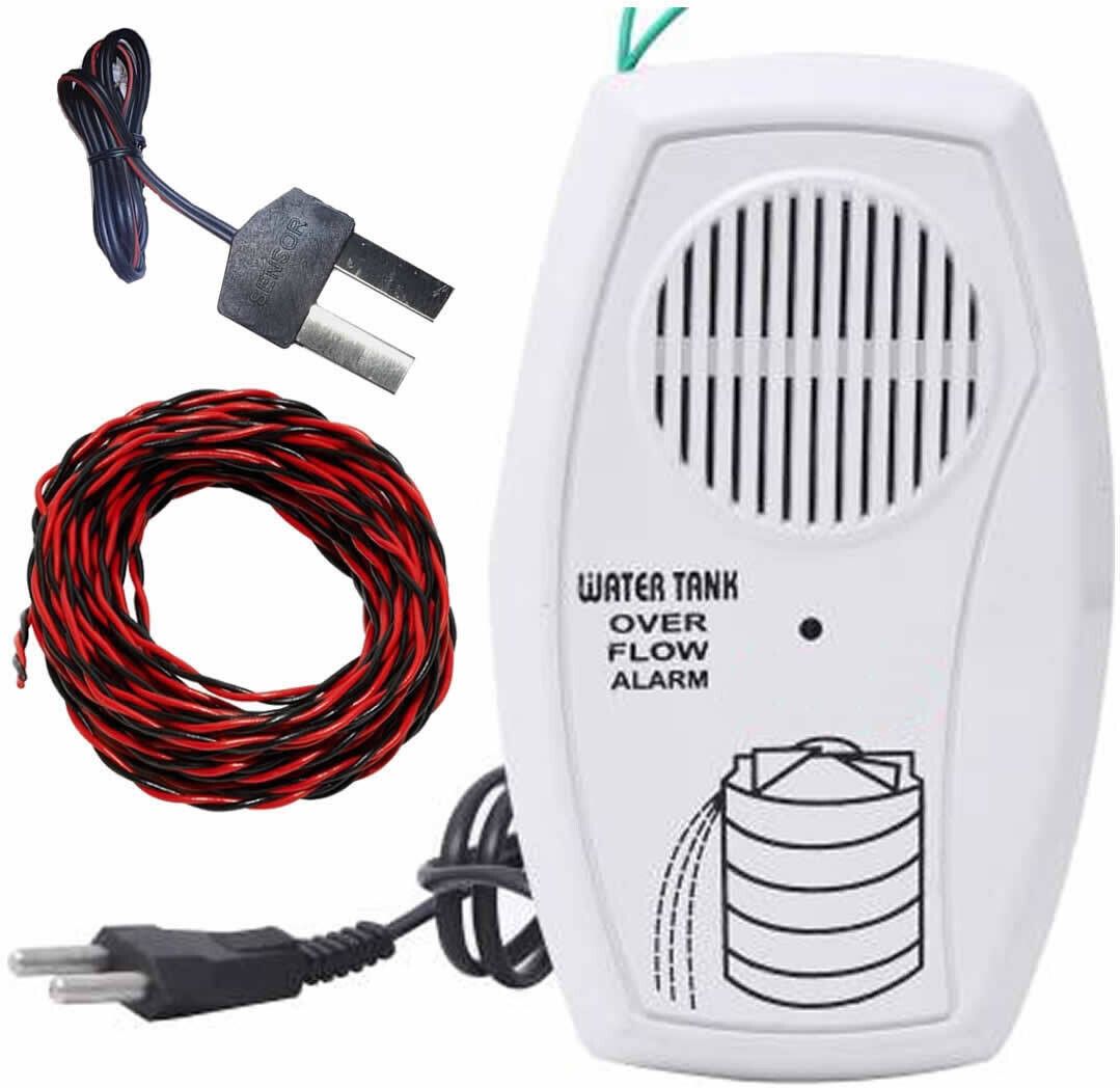 FStyler Advance Water Overflow Alarm with Overflow Voice Sound & 15mtr Connecting Wired Wired Sensor Security System-image-38