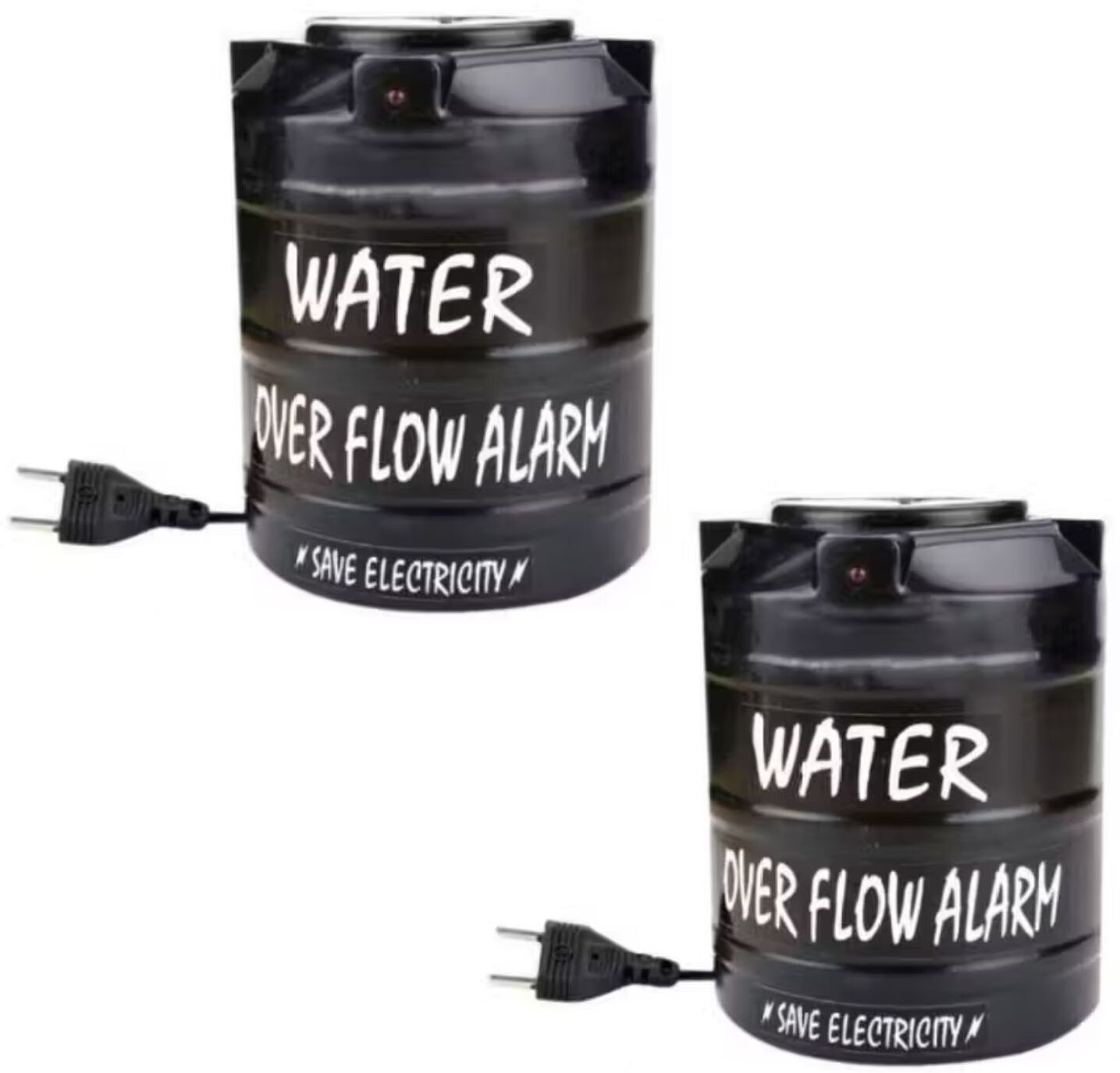 GENSUNG Loud Sound Water Tank Overflow Alarm Water Level Full Alert Device (Pack of 2) Wired Sensor Security System-image-47