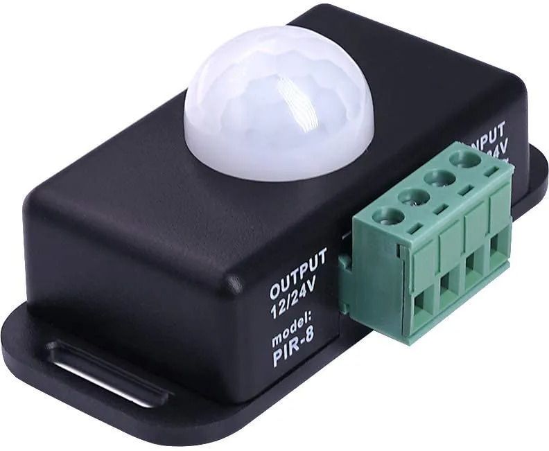 DHRUV-PRO 12V 24V PIR Sensor LED Dimmer Switch Motion Timer Function Wired Sensor Security System-picture-22
