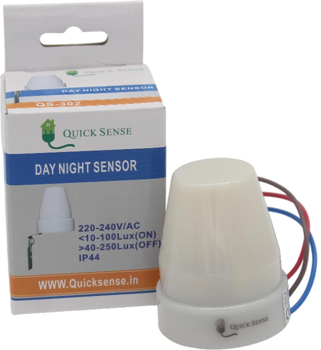 Pace-Innovations 220V Auto Day/Night Photocell Sensor Switch 10A | Waterproof LDR Sensor Wireless Sensor Security System-picture-38