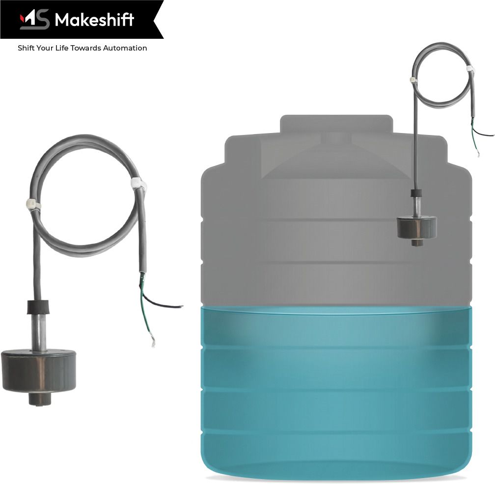 makeshift technologies Magnetic Float Sensor for Automatic Water Level Controller, SS304 Steel Flow Sensor-picture-10