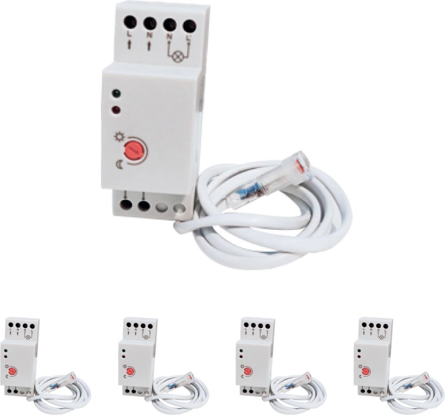 Geld Tech Photocell Day Night Sensor detects the amount of ambient light | Pack of 5 Wired Sensor Security System-picture-23