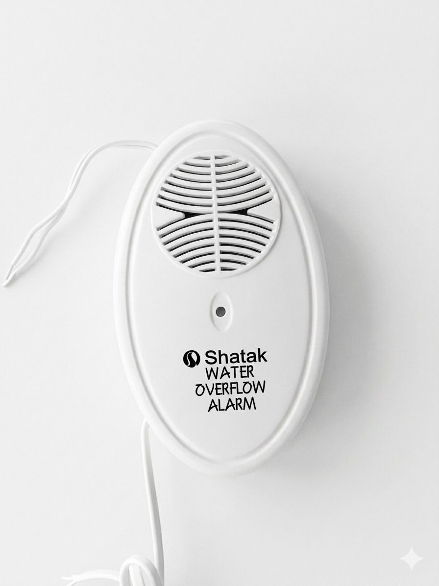 SHATAK Electric Water Tank Overflow Alarm with High Quality Overflow Voice Sound Wired Sensor Security System-image-15